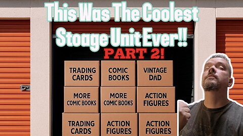 I Bought A Nerds Storage Unit And Scored HUGE! Tons Of Collectibles!