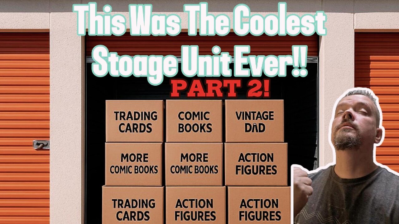 I Bought A Nerds Storage Unit And Scored HUGE! Tons Of Collectibles!
