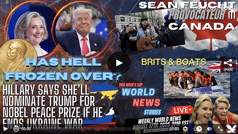 Resistance Chicks: Trump Nobel Peace Prize? | Brits and Boats | World News 8/17/25
