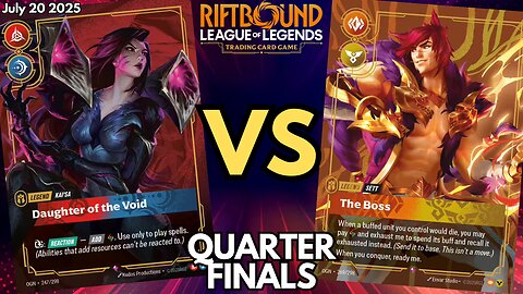Riftbound TCG Tournament Gameplay Sett VS Kaisa | Riftbound Meta Tournament July 20th