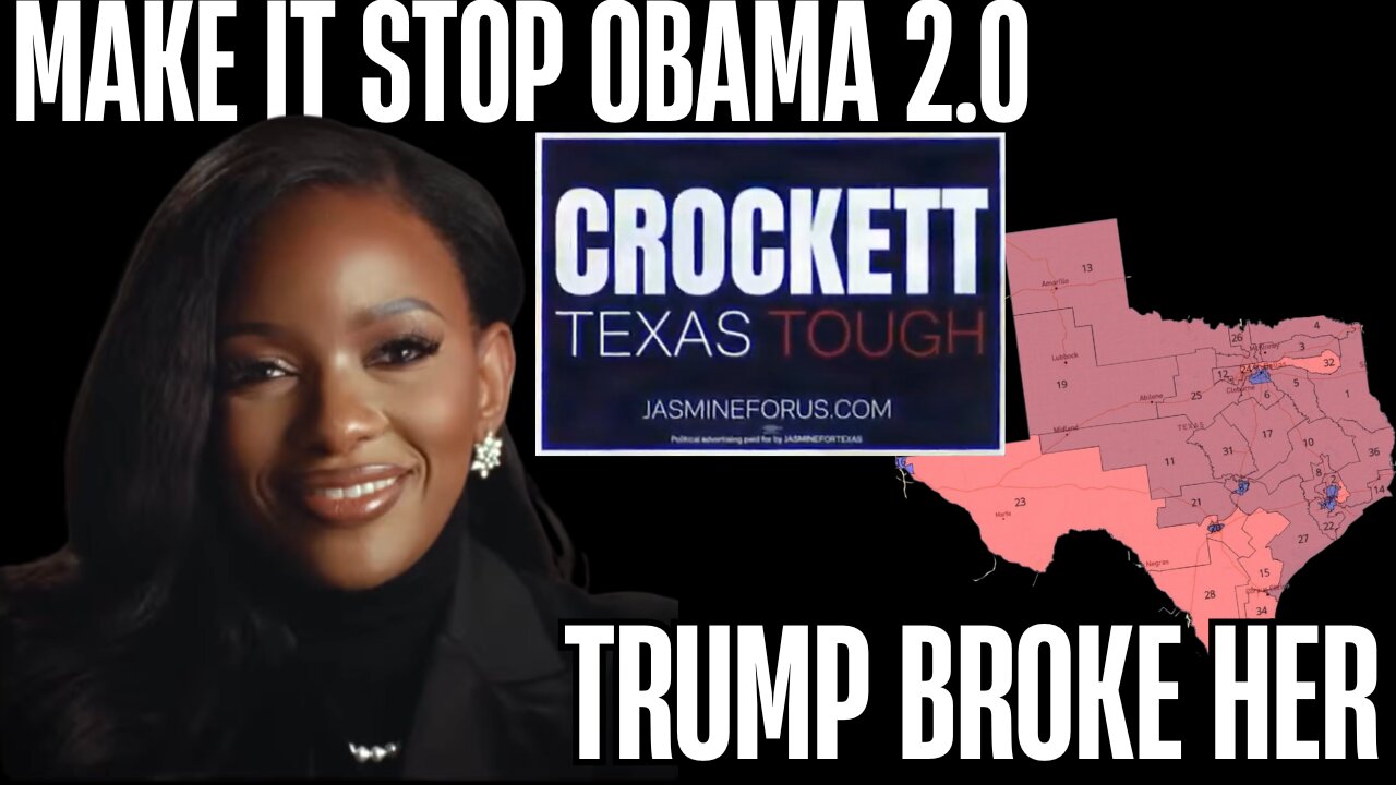 Jasmine Crockett’s Senate Announcement Is the Most Cringe Event of 2025