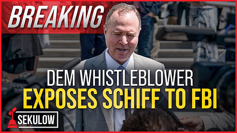 BREAKING: Dem Whistleblower Exposes Schiff to FBI