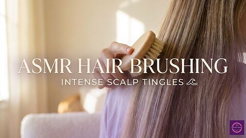 ASMR Hair Brushing Intense Scalp Tingles.
