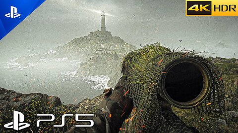 PS5 I Call Of Duty I Camouflage Sniping Mission | Realistic Immersive ULTRA Graphics Gameplay
