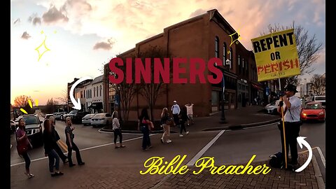 Sinners Called Out For Their Offence Against Jesus Christ @ Downtown After 5 | 3/14/25 (Part #3)