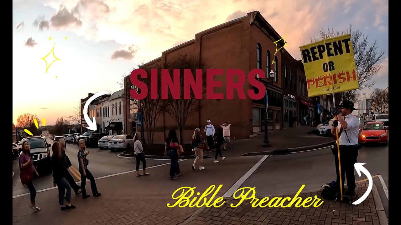 Sinners Called Out For Their Offence Against Jesus Christ @ Downtown After 5 | 3/14/25 (Part #3)