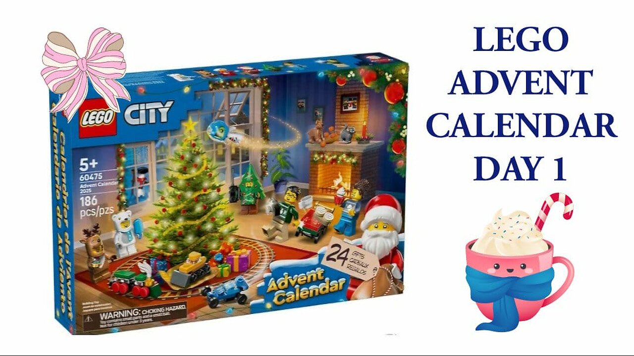 LEGO City Advent Calendar Day 1