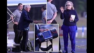 Bill Clinton Raises Serious Health Questions After Being Seen With Portable Defibrillator
