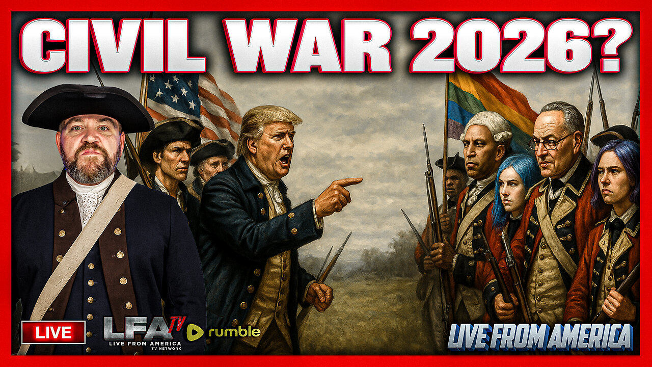 CIVIL WAR 2026? | LIVE FROM AMERICA 10.22.25 11AM