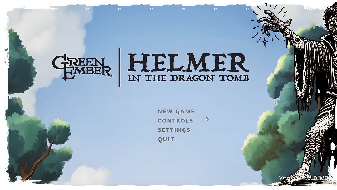 Demo Gameplay, No Commentary - Green Ember Helmer In The Dragon Tom