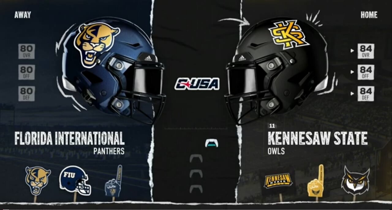 S2 Rebuild Kennesaw State vs FIU: QB goes for 5TDs!