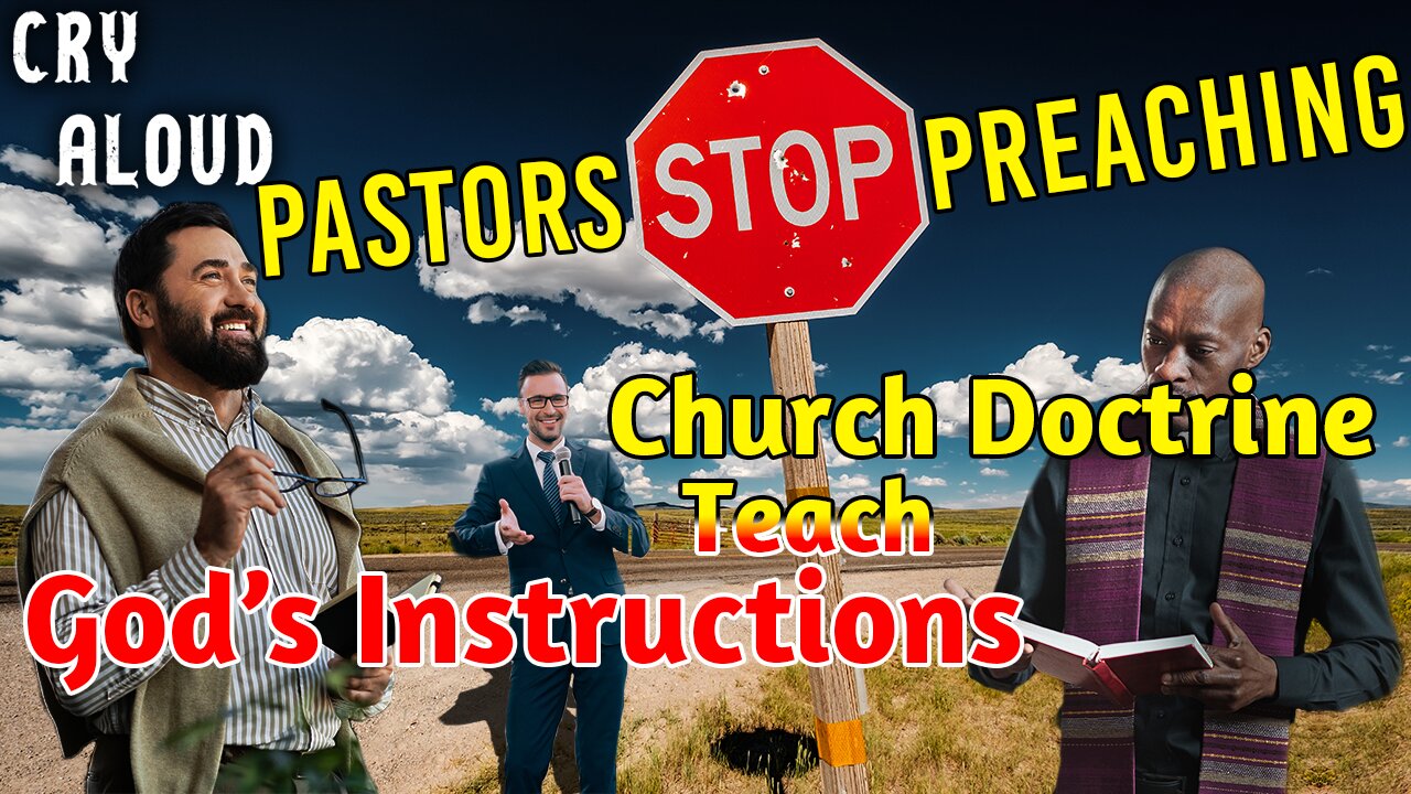 Stop Preaching What isn't Scripture!