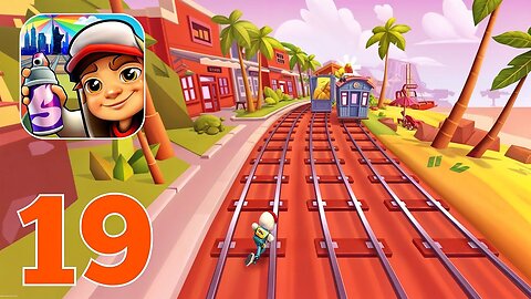 Subway Surfers - Gameplay Walkthrough Part 19 - Love in Hawaii (iOS, Android)