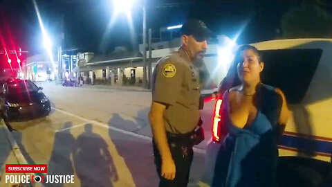 Violent Outburst During Arrest: Woman Fights Cops After Trespassing Complaint | Police Bodycam