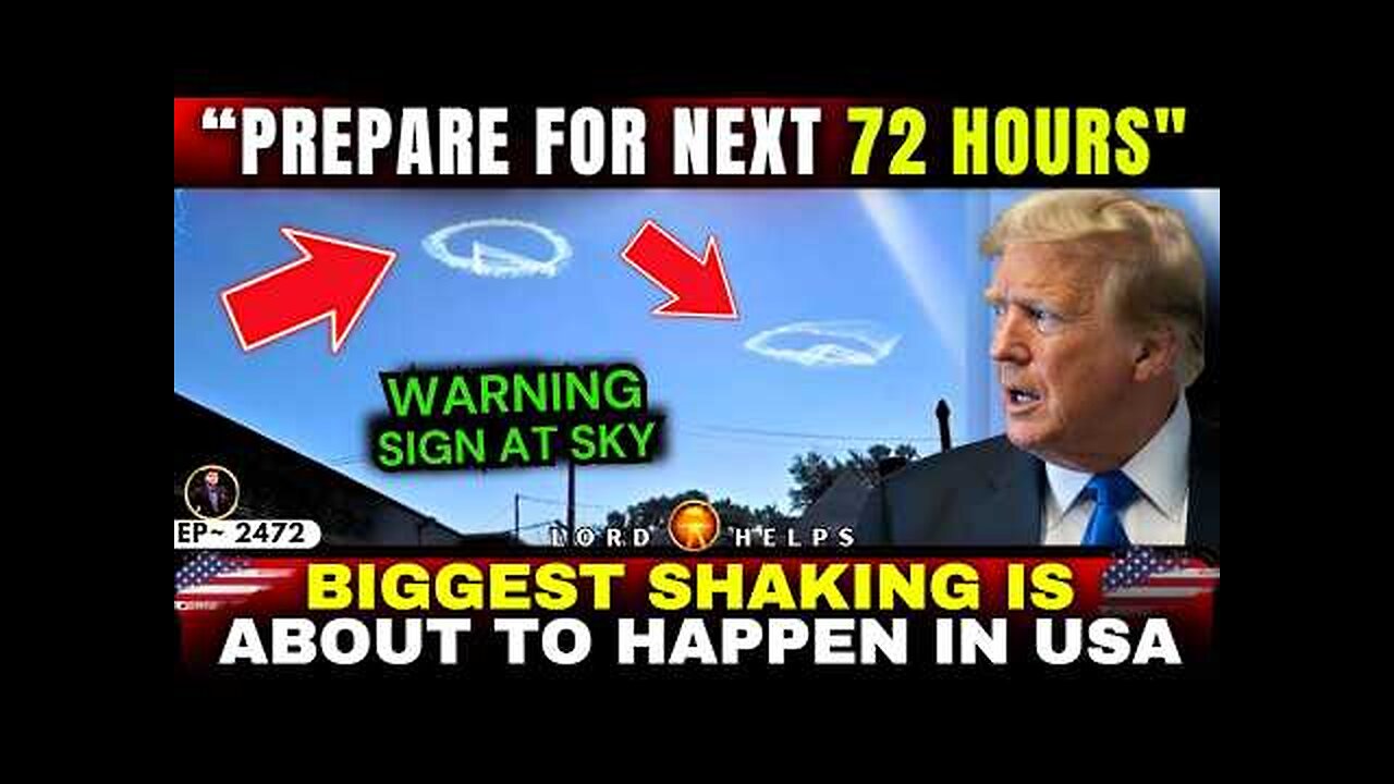 WARNING SIGN- Biggest Shaking Coming In USA?prepare for next 72hous