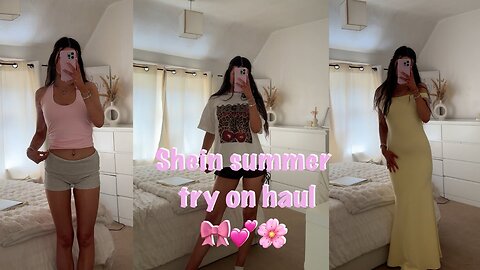 SHEIN summer try on haul🫶🏼🎀🌸 ad | Alicia Crowe