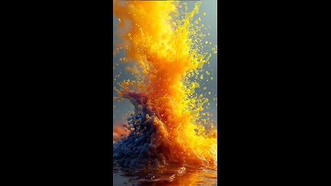 Beautiful Yellow Abstract Art