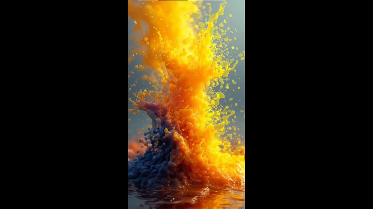 Beautiful Yellow Abstract Art