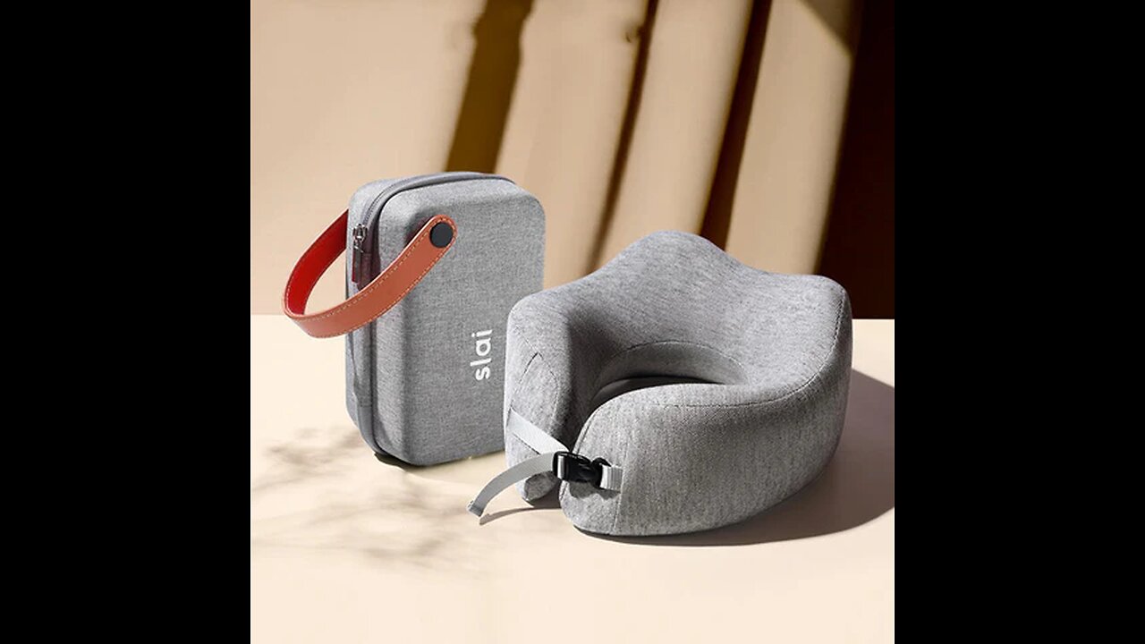 U-shaped Pillow Sleep Aid With Foldable Storage