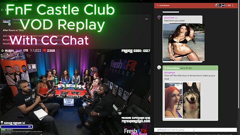 F&F CastleClub VOD replay - with LOCALS Chat! - JUNE 30