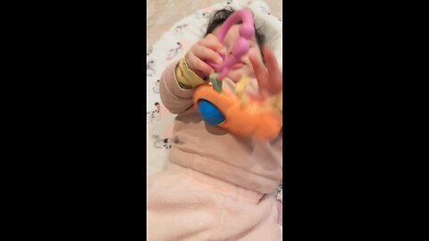 I love rattles. Did you have rattles too? Why did the snail bring its rattle to the party?!