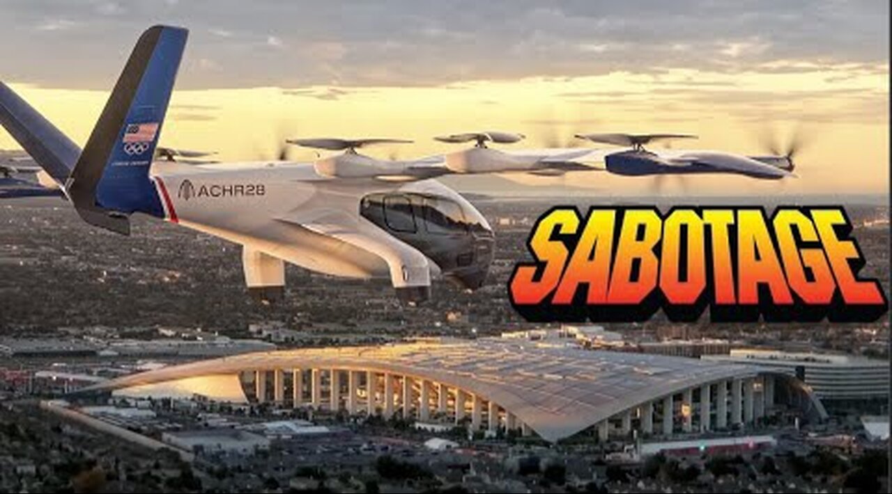 SMART CITY SABOTAGE! OLYMPICS ANNOUNCE THEY WILL BE CAR FREE AND USE AUTONOMOUS AIR TAXI'S ONLY!