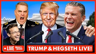 🚨Trump Makes SHOCK Announcement LIVE Now From White House With Hegseth | Afghanistan Prosecutions!?