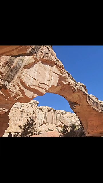 Hickman Natural Bridge at Capitol Reef National Park