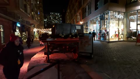 【4K】Toronto Winter Village🎄Distillery District Days Before 2026 Canada 🇨🇦