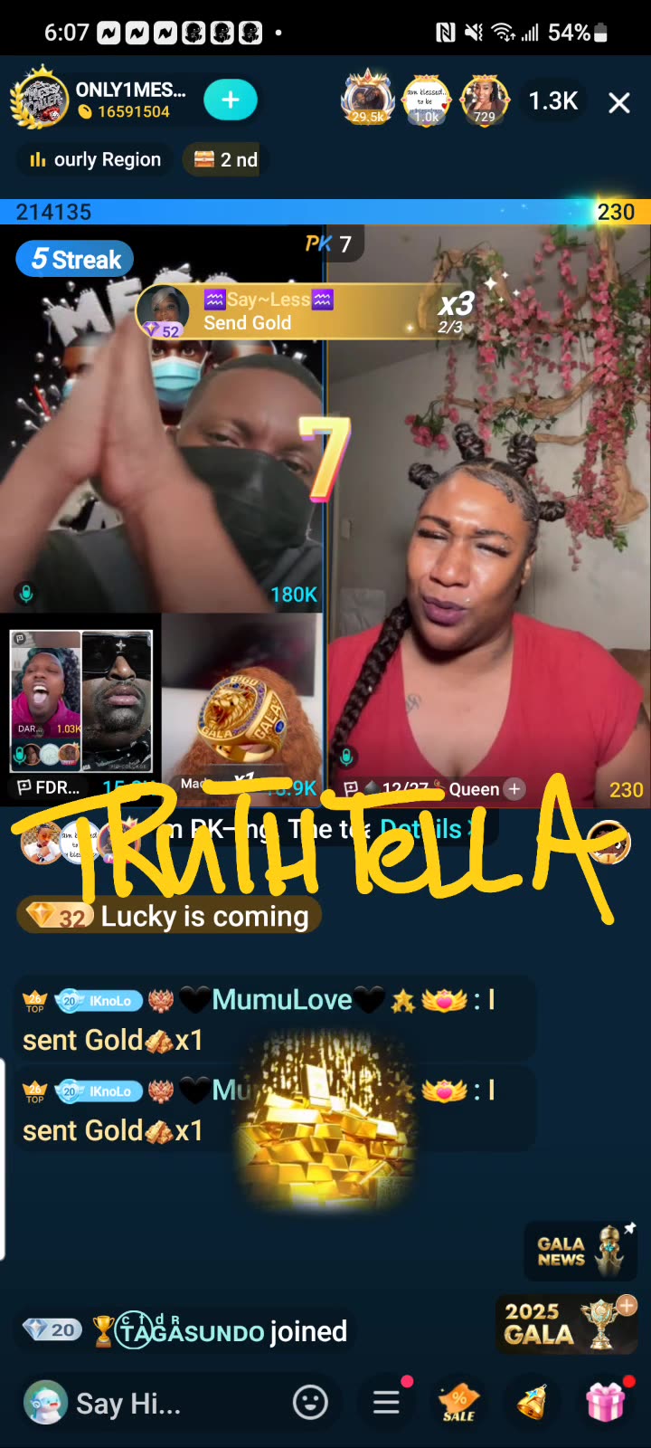 MESSY CALLER, MADAM LO, QUEENIVY , GUCCI & OFFICIAL CITIZEN TEAM PK