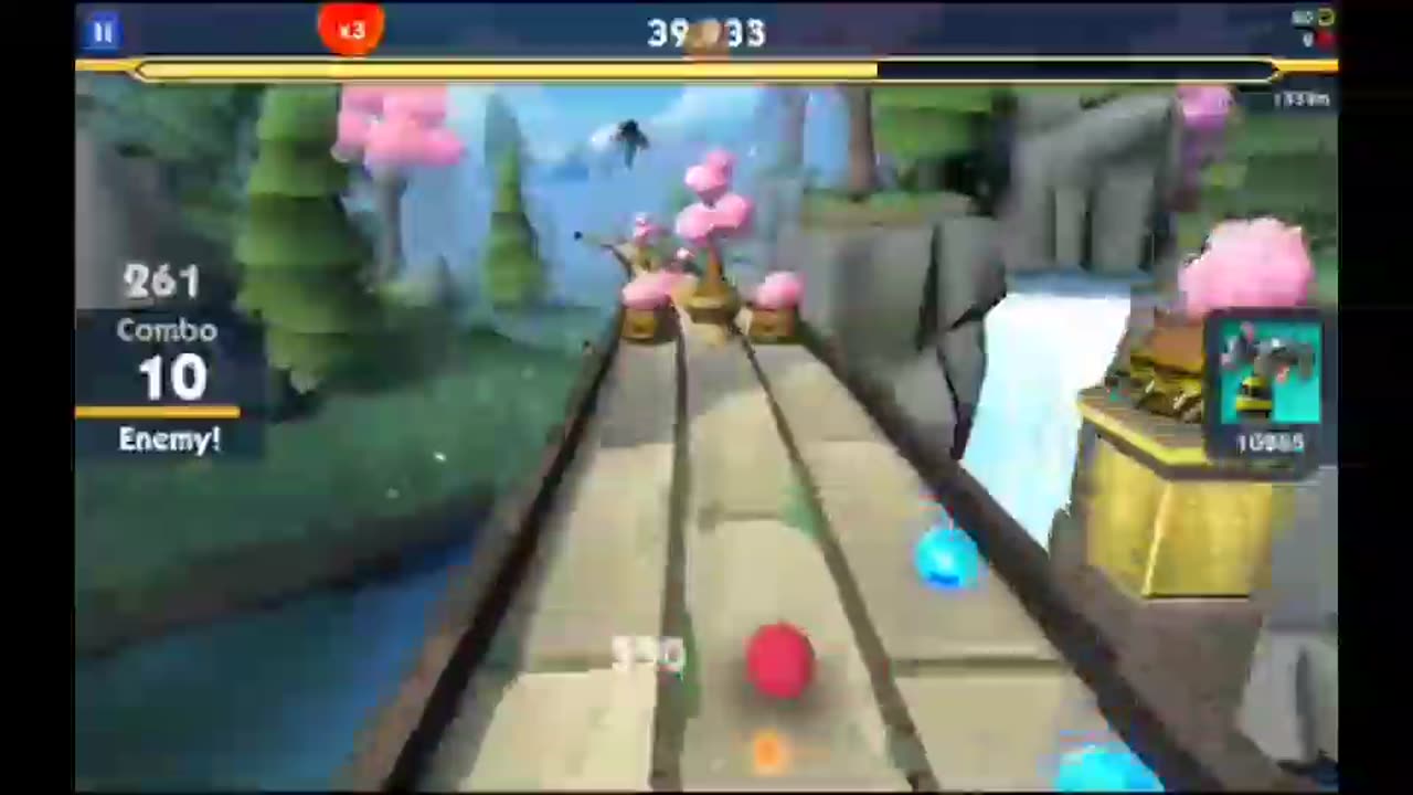 sonic amy knuckles__running gameplay