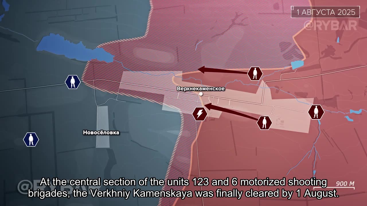 🇷🇺 🏹 🎣 Rybar’s Analysis: Liberation of Upper Kamenka