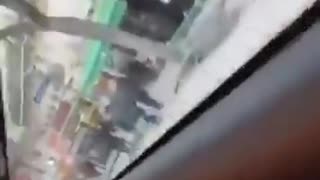 A man armed with a knife attacked passengers and the driver on a bus in Paris, France.