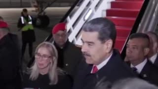 Nicolás Maduro llega a la capital de Rusia