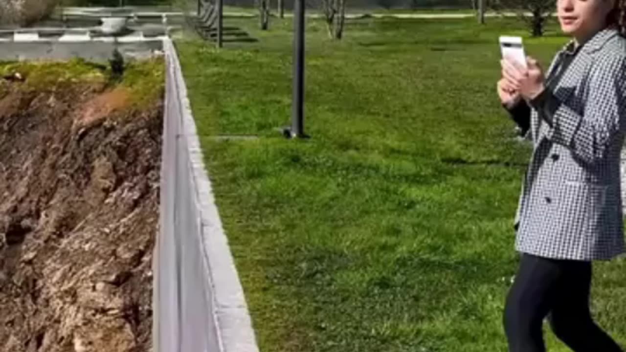 Girl in danger.