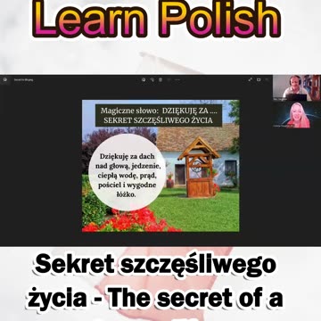 The secret of a happy life Part l