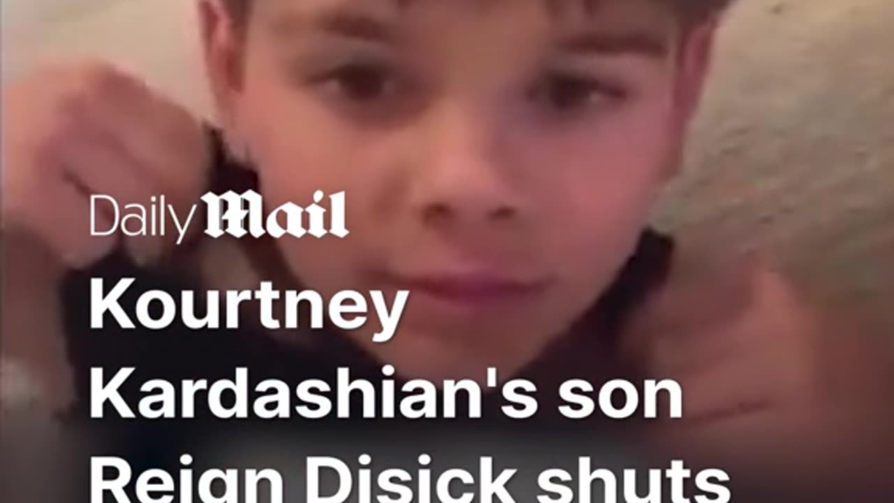 Reign Disick responds to claim Justin Bieber is his father