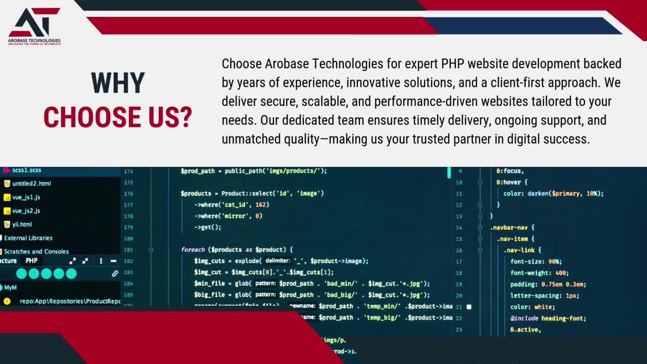 How to develop a website in PHP