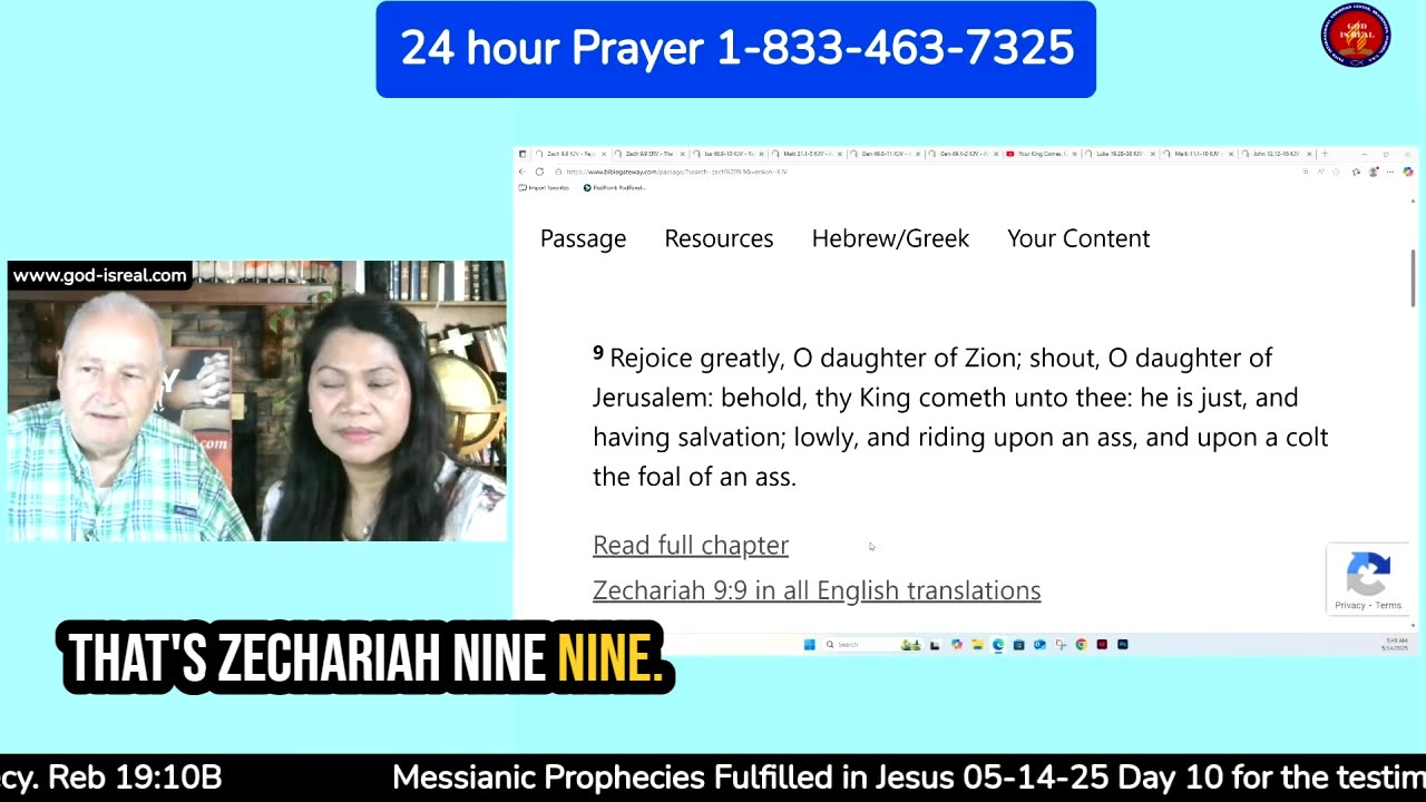Lesson 10 Messianic Prophecies Fulfilled in Jesus 1st Coming