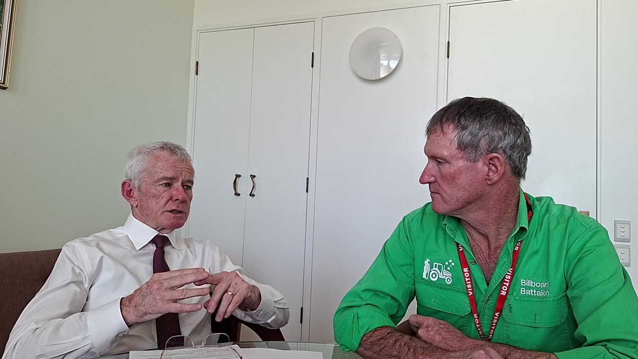 Farmer Wade interviews One Nation Senator Malcolm Roberts - 2/9/2025