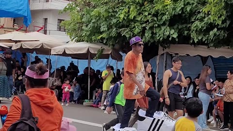 Giant Shoes At Carnival Parade