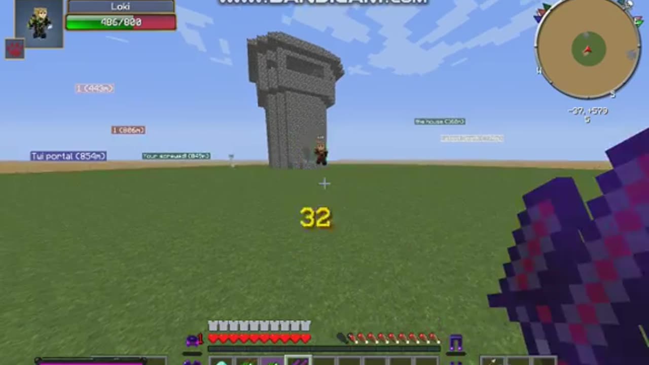 Minecraft Mob Battle Me Vs Loki