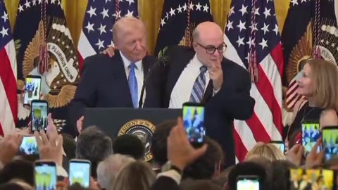 Zionist Mark Levin tells President Trump that he is “the First Jewish President”- Trump "It's TRUE!"