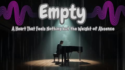 Empty: A Haunting Piano & Strings Reflection 🎶🖤