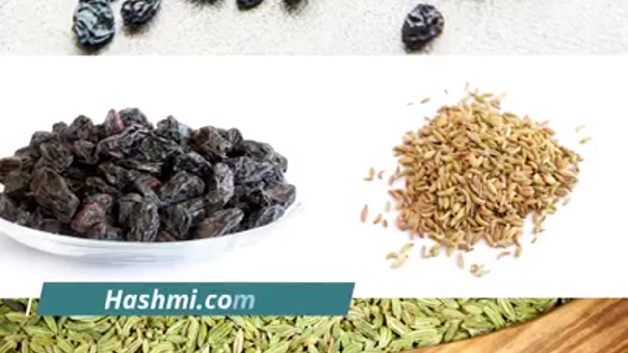 Benefits of Munakka aur Saunf