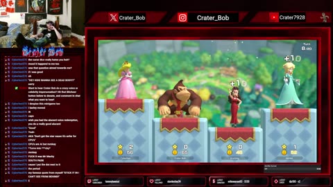 NO LEFT BUMPER MARIO MULTIPLAYER MADNESS SATURDAY!!! Super Mario Party Jamboree