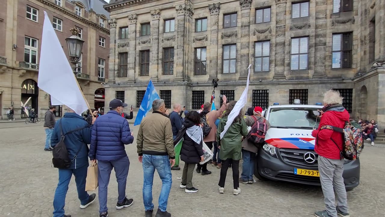 Vredesdemo Dam Amsterdam 28 april 2024 1/3