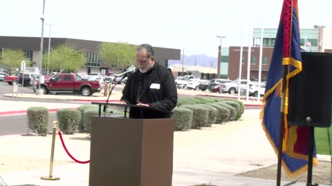 1-6 Fr. Andre Paez Prayed @ Pinal County Attorney Brad Millers Open House.