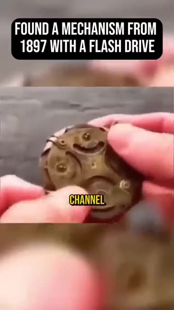 Excavations began and uncovered an ancient mechanism