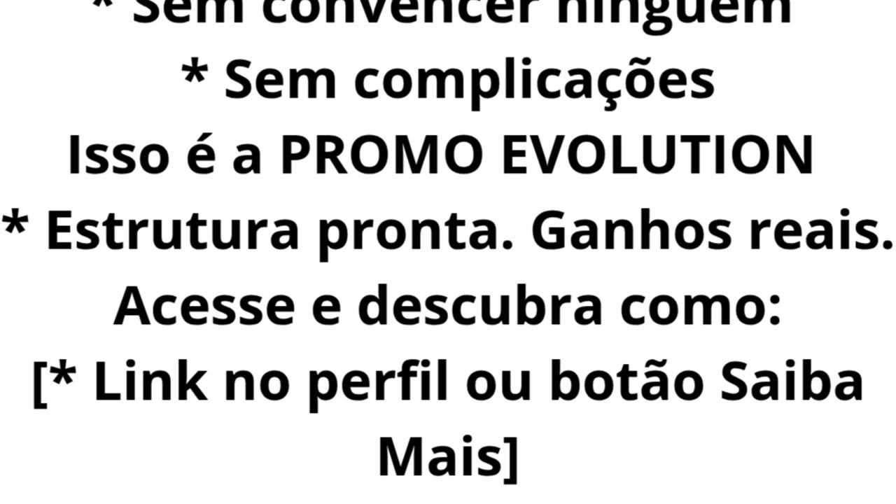 promo evolution 1,00